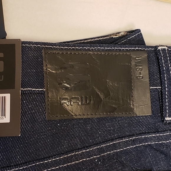 G-Star Raw 1 Triple A Straight Leg Button Fly Jeans NWT 31 x 30 - Picture 6 of 10